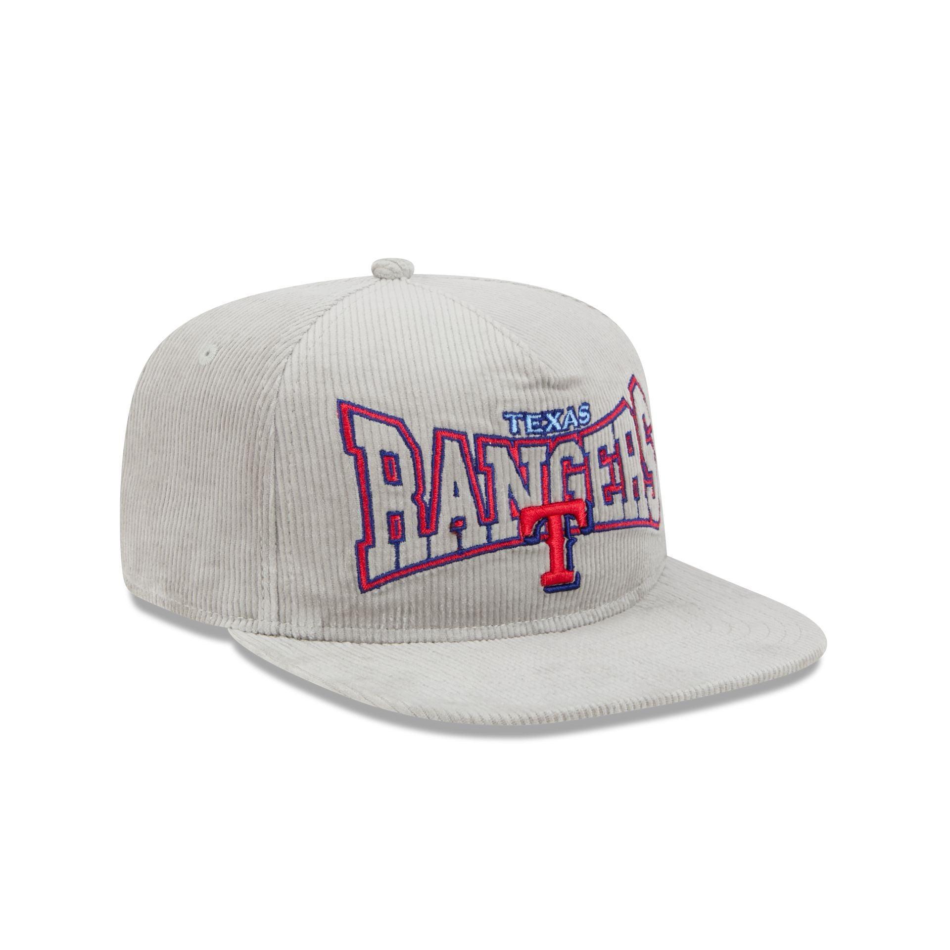 Texas Rangers Gray Cord Golfer Hat Male Product Image