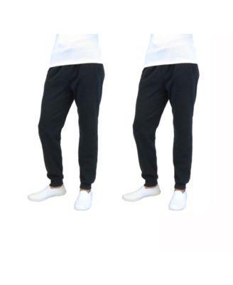 Men's 2-Packs Slim-Fit Fleece Jogger Sweatpants Product Image