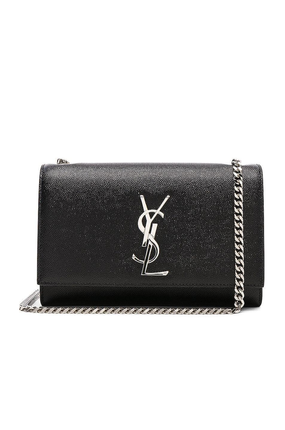 Saint Laurent Small Monogramme Kate Chain Bag Black.. Product Image