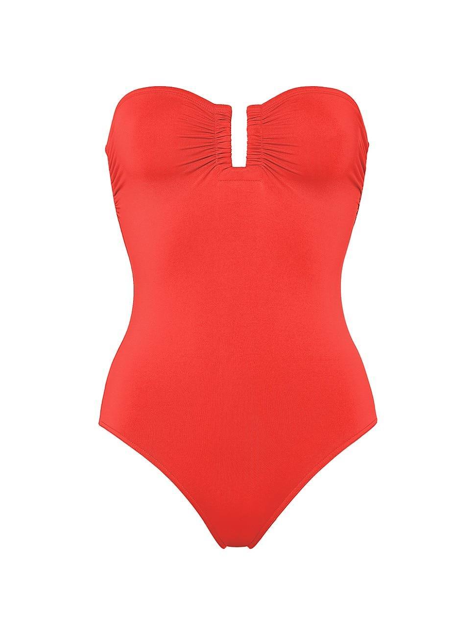 Womens Cassiopee Strapless One-Piece Swimsuit Product Image