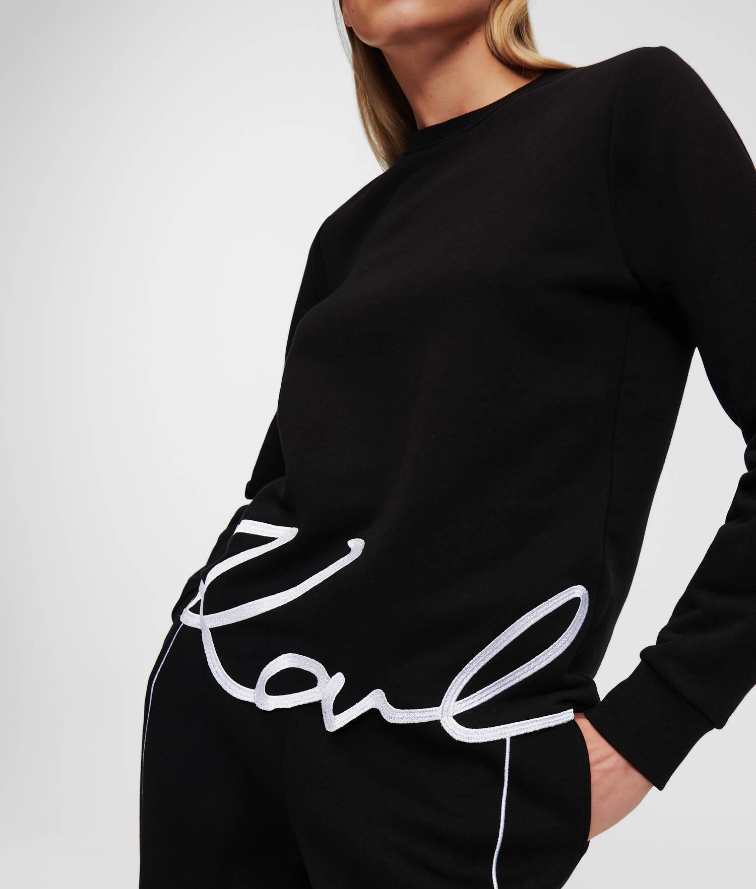 KARL SIGNATURE HEM SWEATSHIRT Product Image