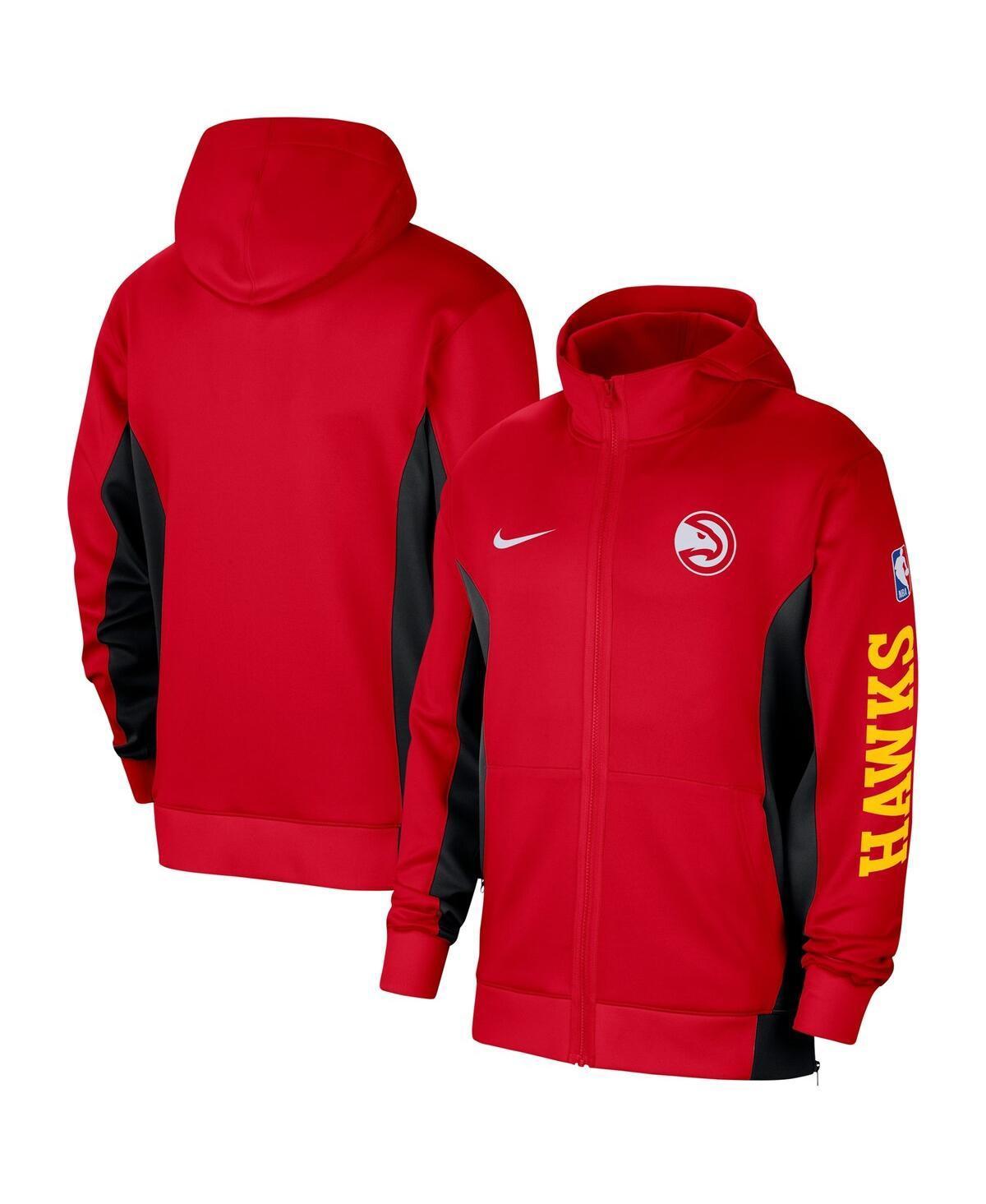 Mens Nike Red Atlanta Hawks 2023/24 Authentic Showtime Full-Zip Hoodie Product Image