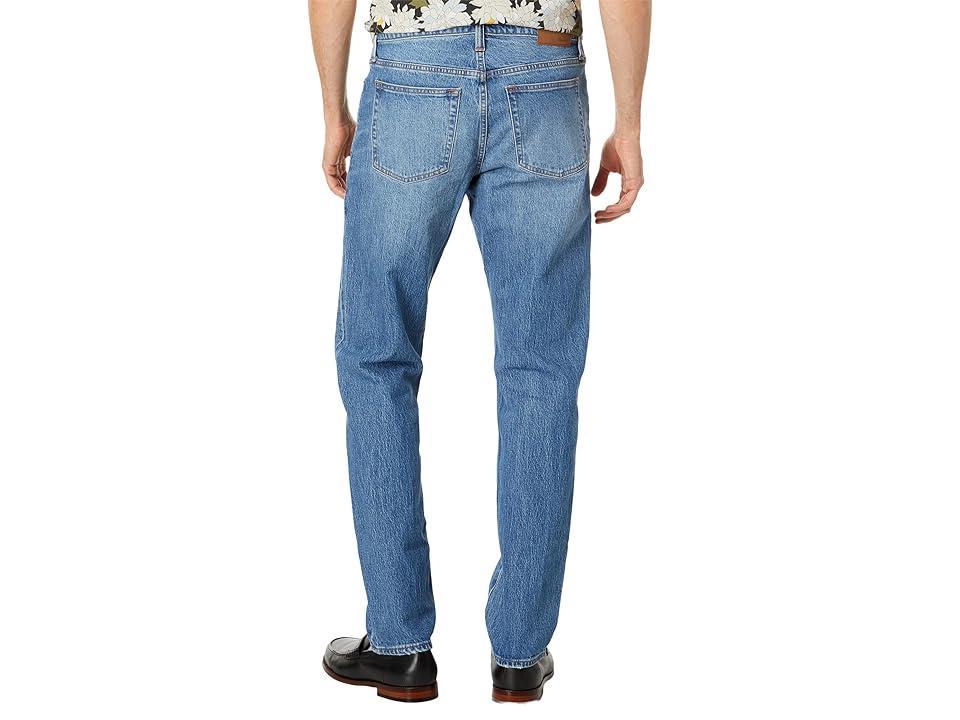 Madewell Athletic Slim Jeans in Marcey Wash (Marcey) Men's Clothing Product Image