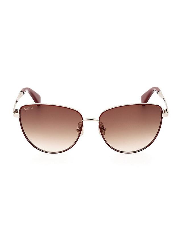 Womens 56MM Cat-Eye Sunglasses Product Image