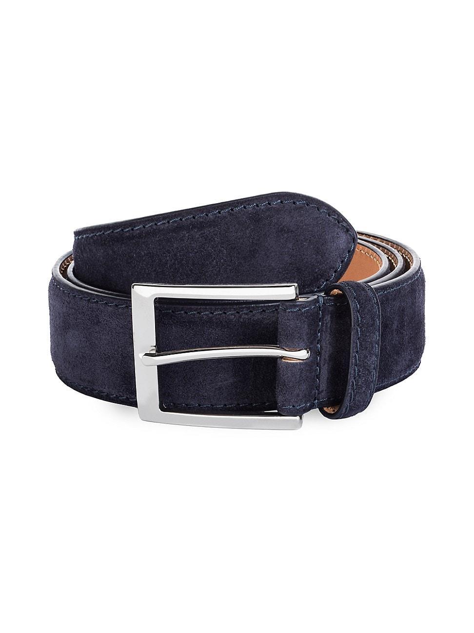 Mens Suede Buckle Belt Product Image