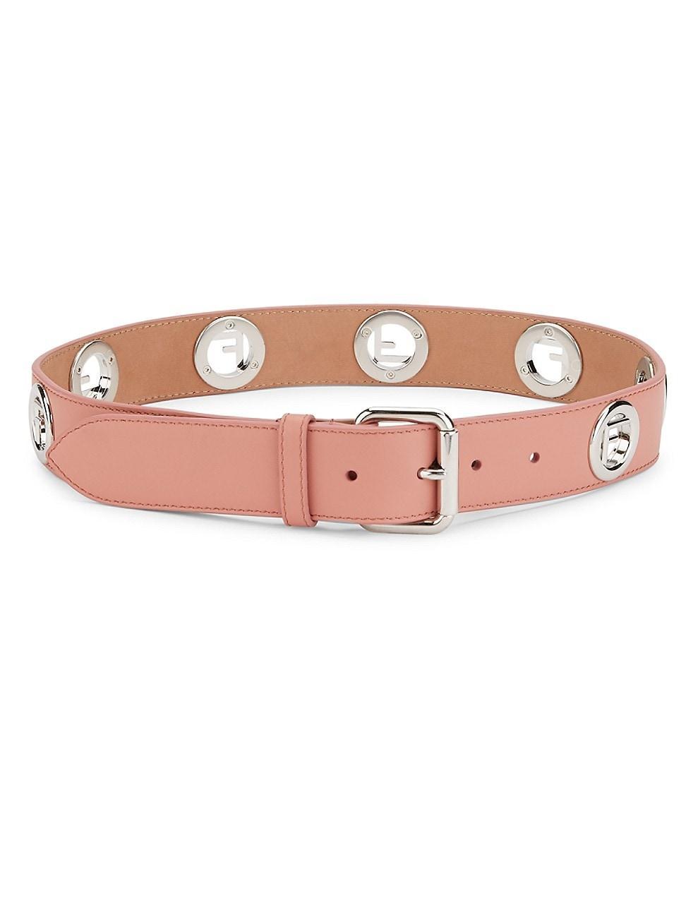 Womens Logo Leather Belt Product Image