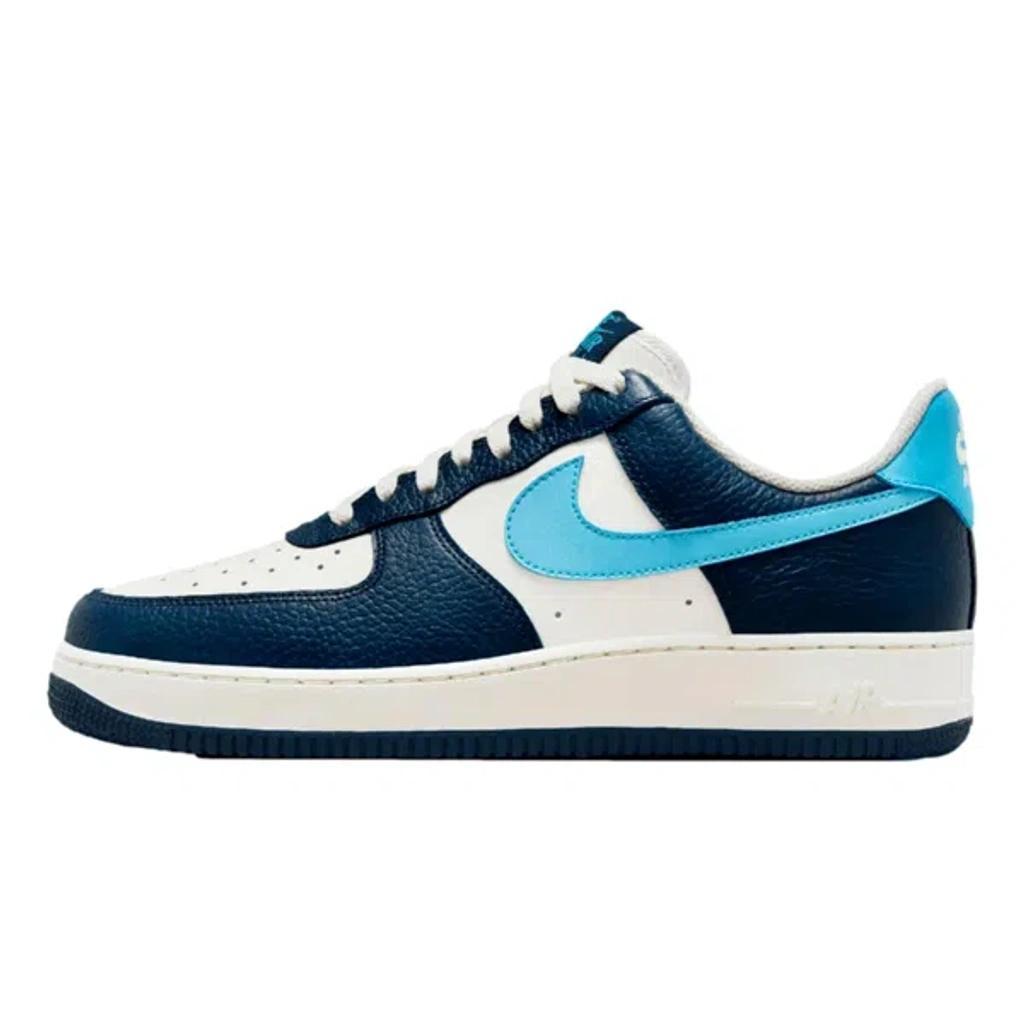 NIKE Air Force 1 '07 Armory Navy/baltic Blue-sail Hj9291-478 Men's In Armory Navy/baltic Blue/sail Product Image