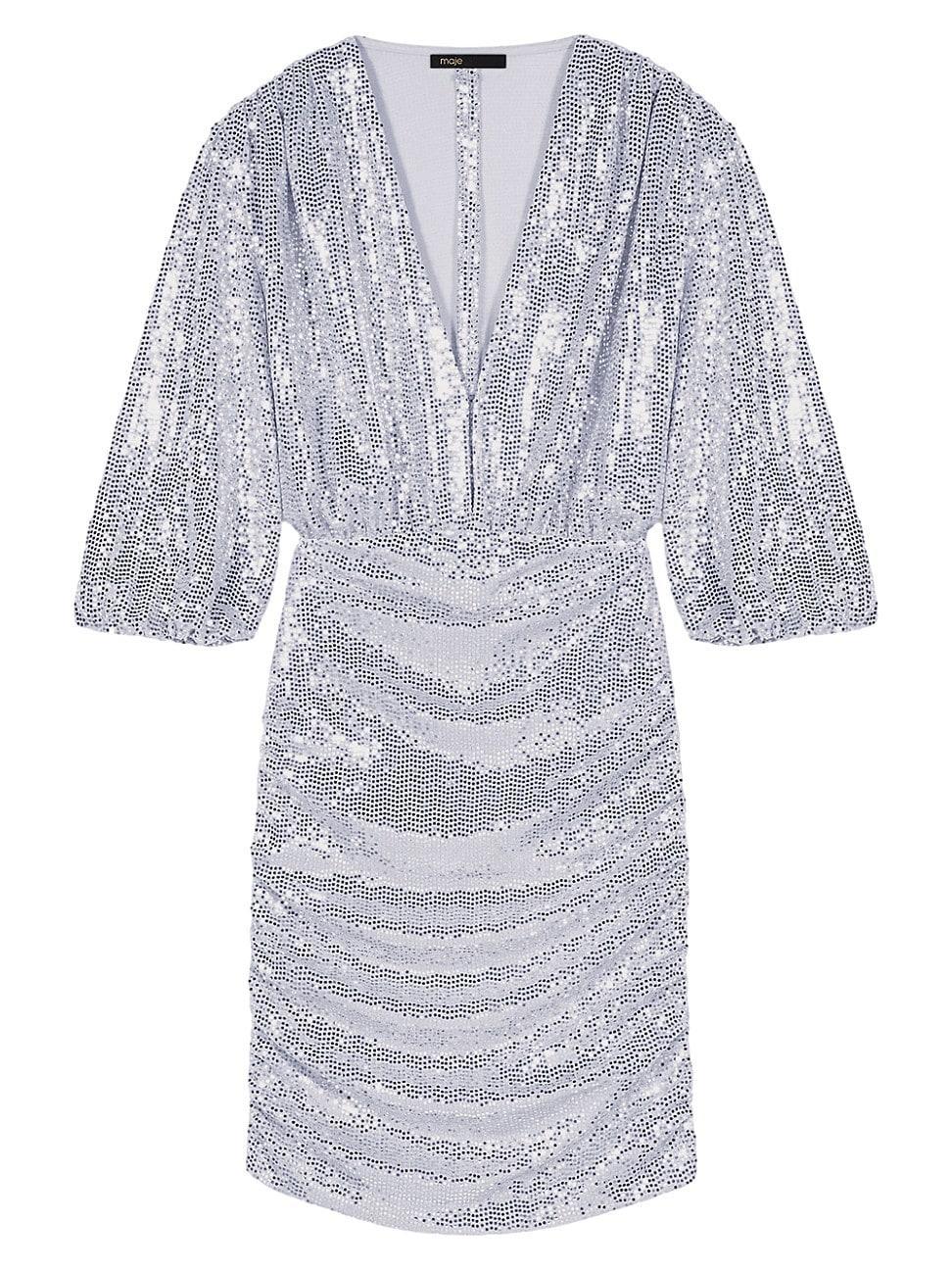 Womens Floaty Sequin Dress Product Image