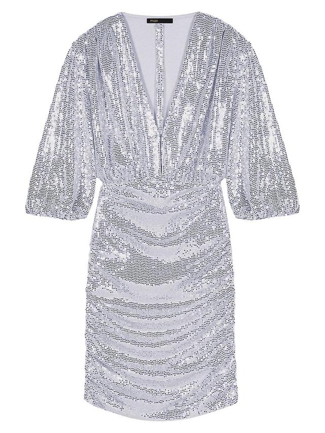 Womens Floaty Sequin Dress Product Image