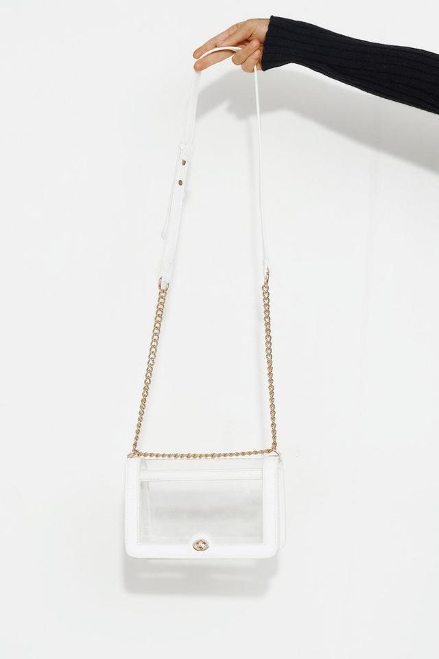 BILLINI Cara Cross Body Bag White Clear Product Image