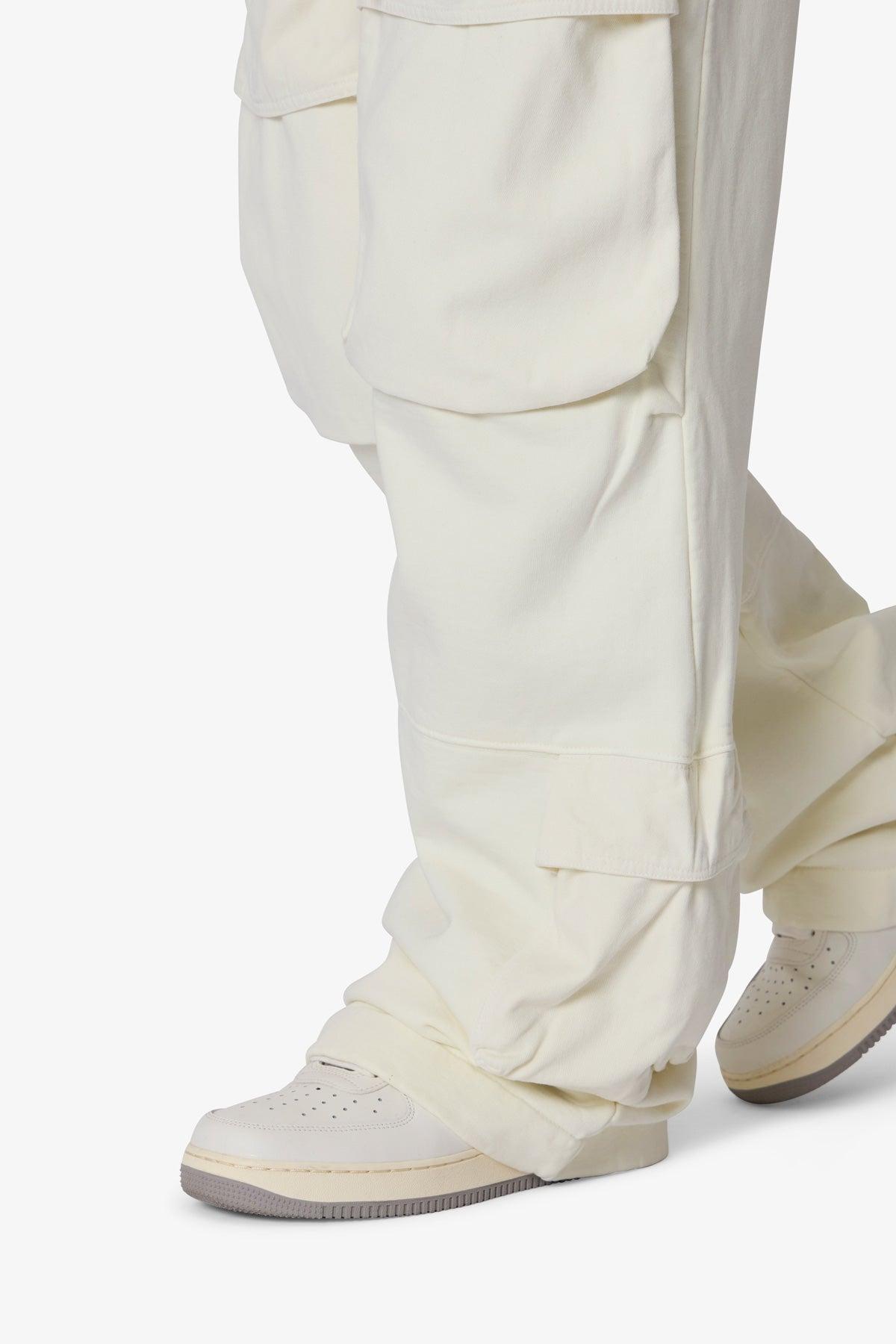 Front Cargo Sweatpants - Off White Product Image