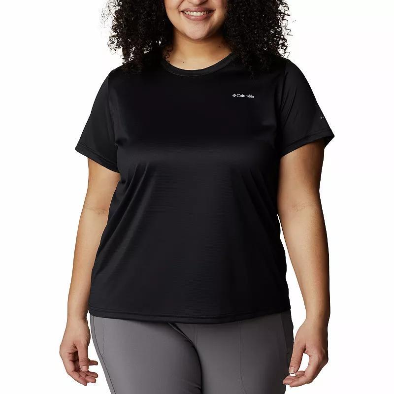 Columbia Women's Columbia Hike Short Sleeve Crew Shirt - Plus Size- Product Image