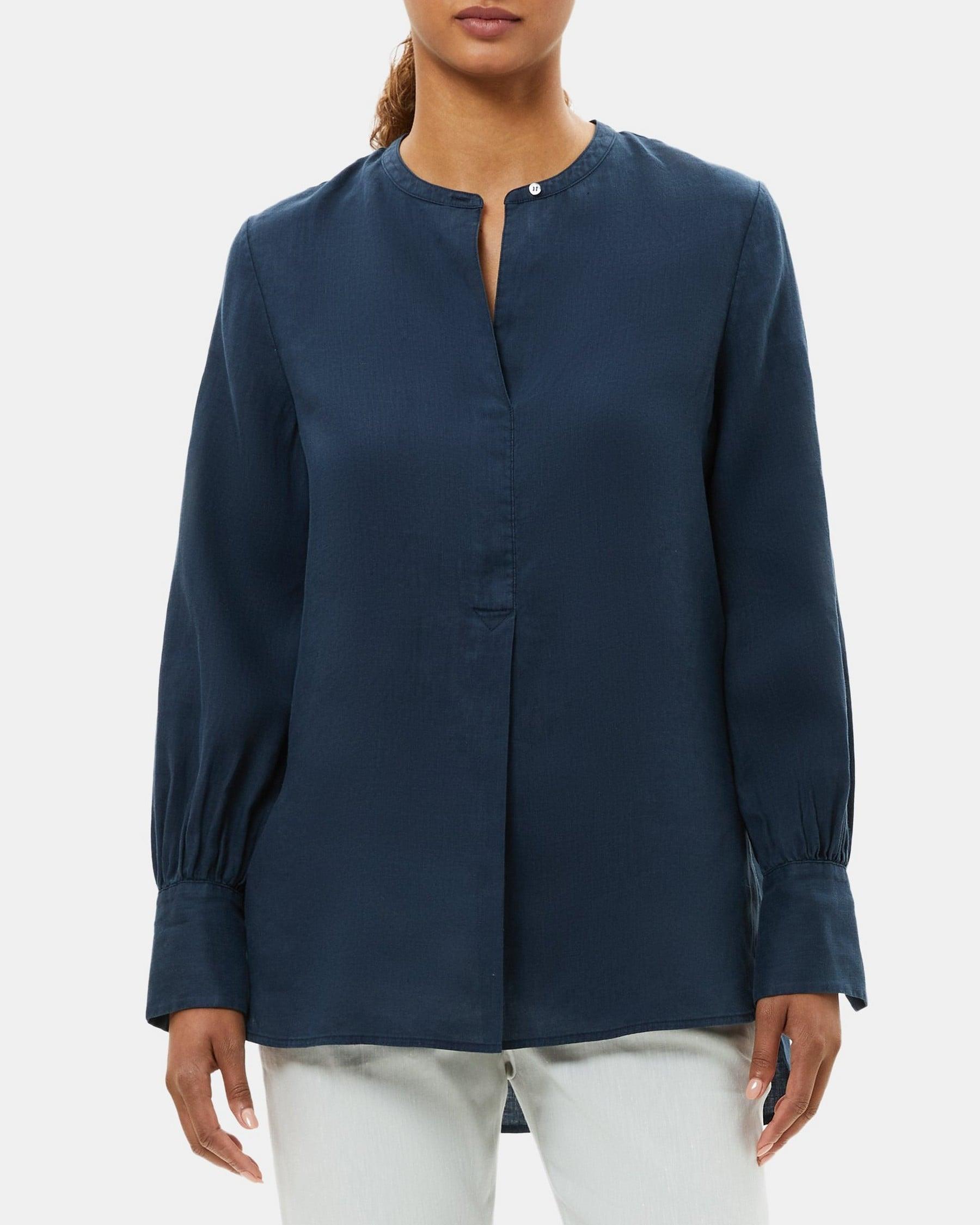 Popover Tunic in Linen Product Image