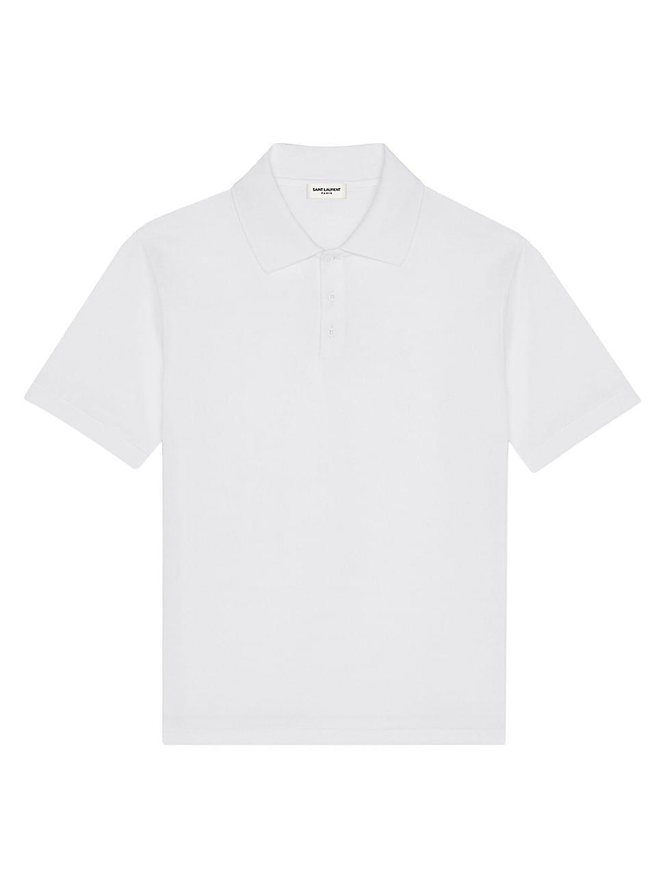 Mens Cassandre Polo Shirt In Cotton Piqu Product Image