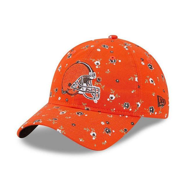 Womens New Era Cleveland Browns Floral 9TWENTY Adjustable Hat Product Image