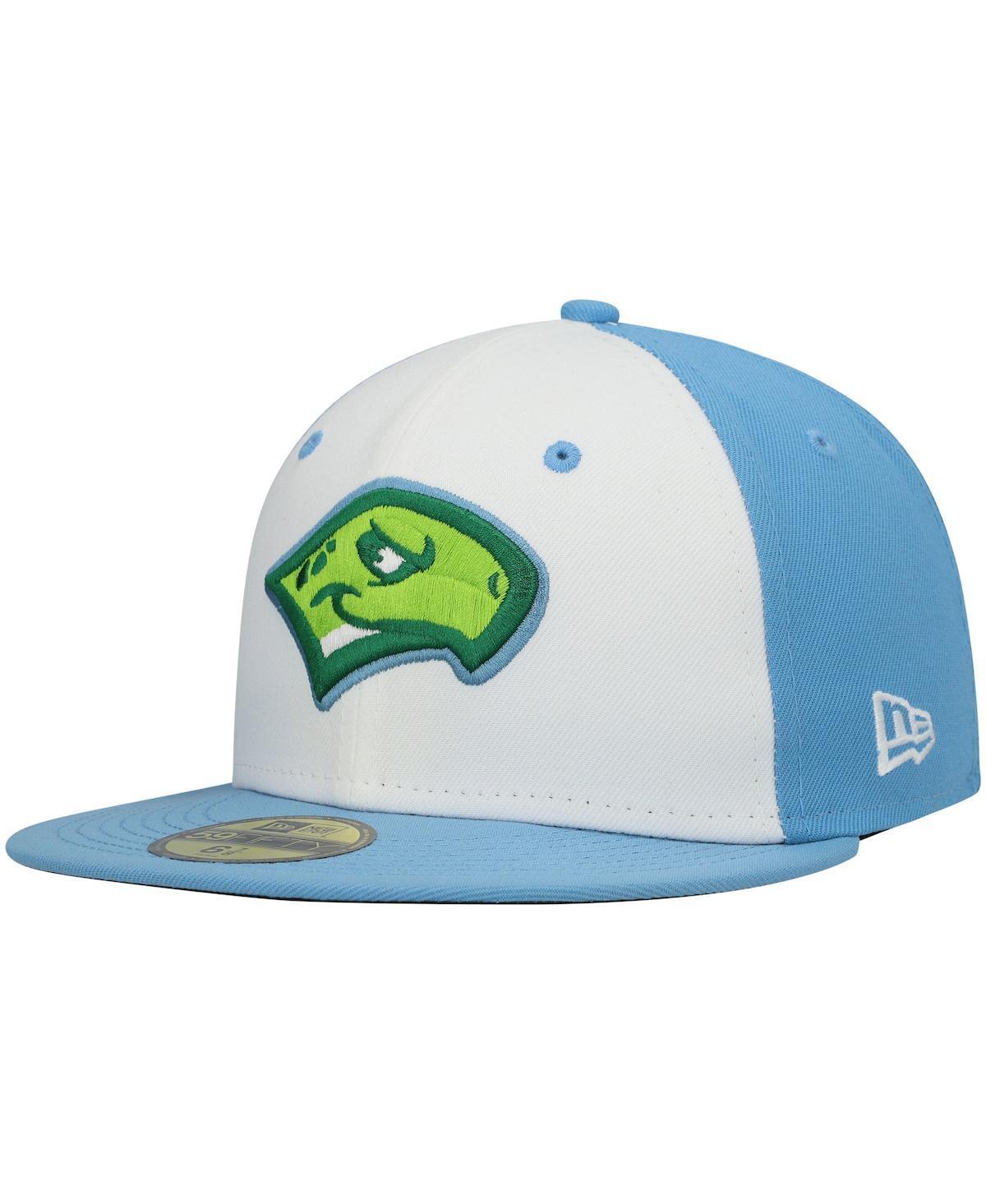 Mens New Era White Daytona Tortugas Authentic Collection Road 59FIFTY Fitted Hat Product Image