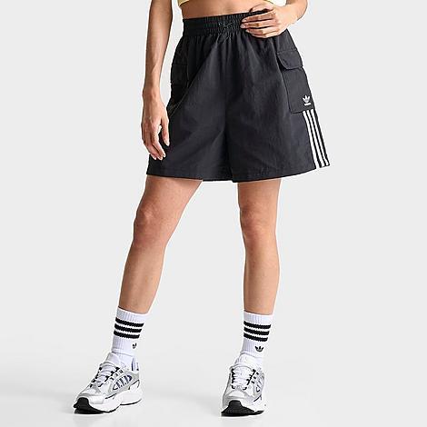 Womens adidas Originals adicolor Cargo Lifestyle Shorts Product Image