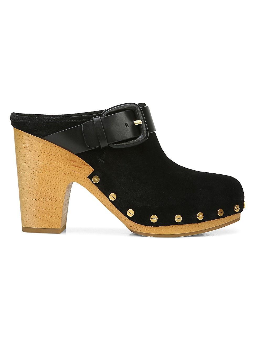 Womens Dacey Suede Mule Clogs product image