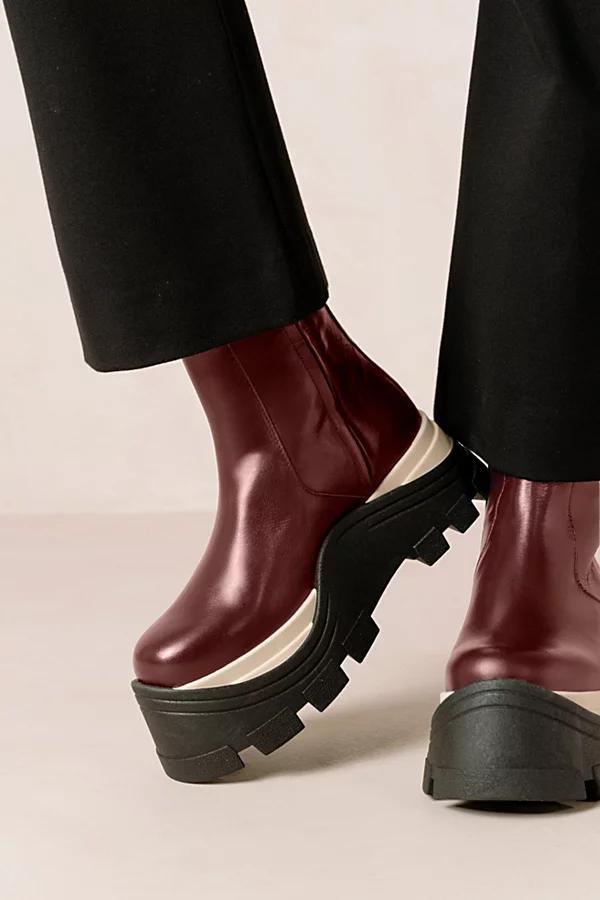 ALOHAS Leather Platform Ankle Boot Womens at Urban Outfitters Product Image