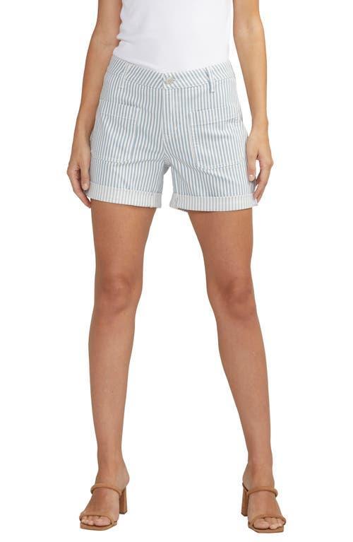 Jag Jeans Alex Stripe Shorts Product Image