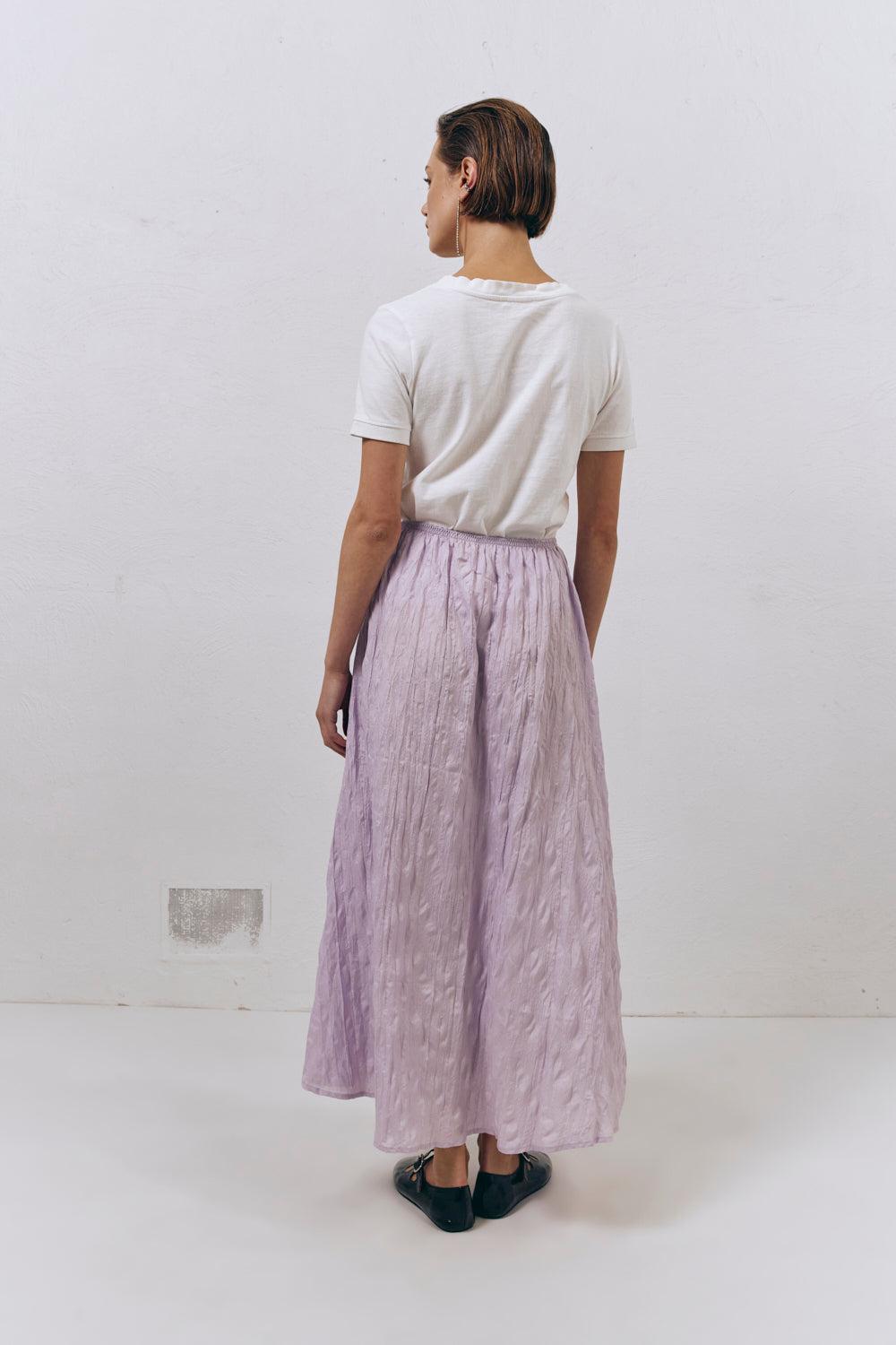 Solara Midi Skirt Lilac Product Image