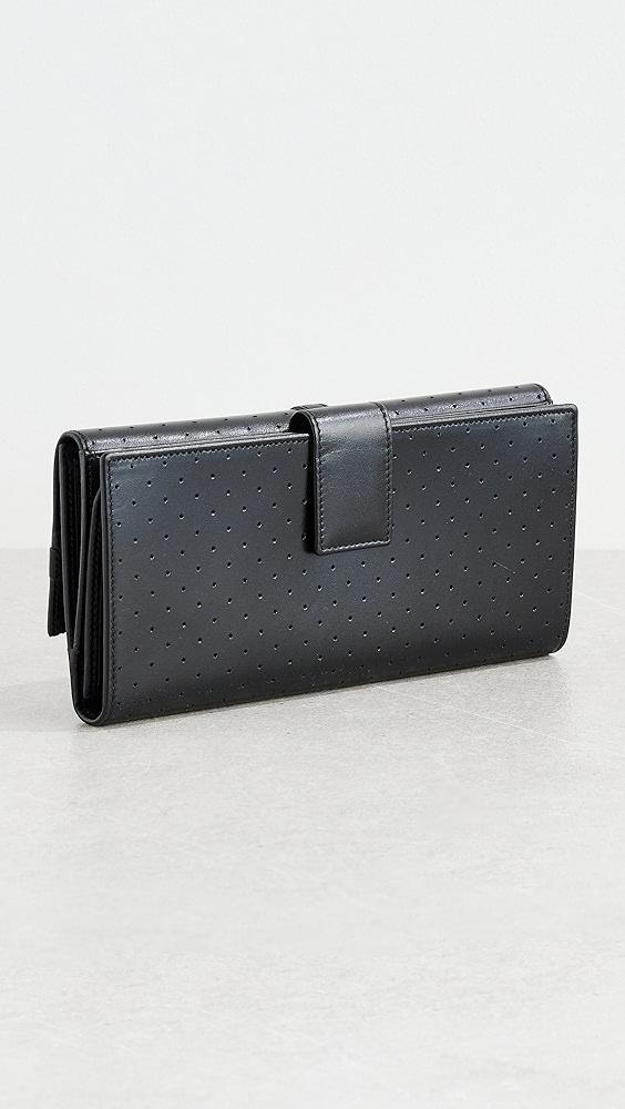 What Goes Around Comes Around Gucci Black Leather Wallet | Shopbop Product Image