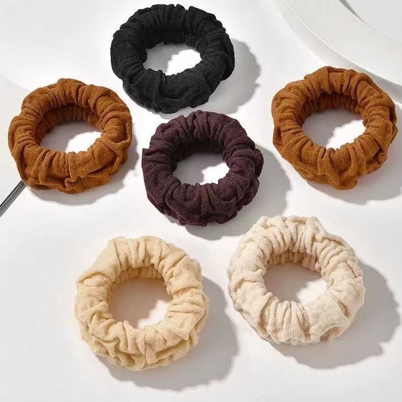 Set of 3: Plain Scrunchie Product Image