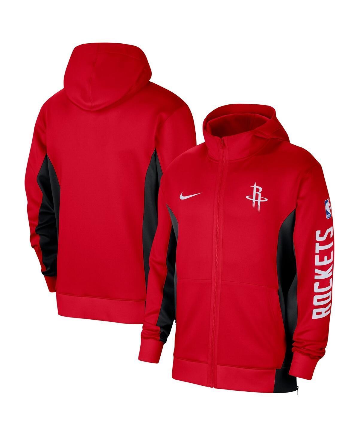 Mens Nike Red Houston Rockets 2023/24 Authentic Showtime Full-Zip Hoodie Product Image