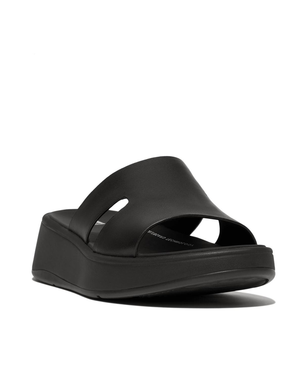 FitFlop Womens F-Mode Leather Flatform Fisherman Sandals Product Image