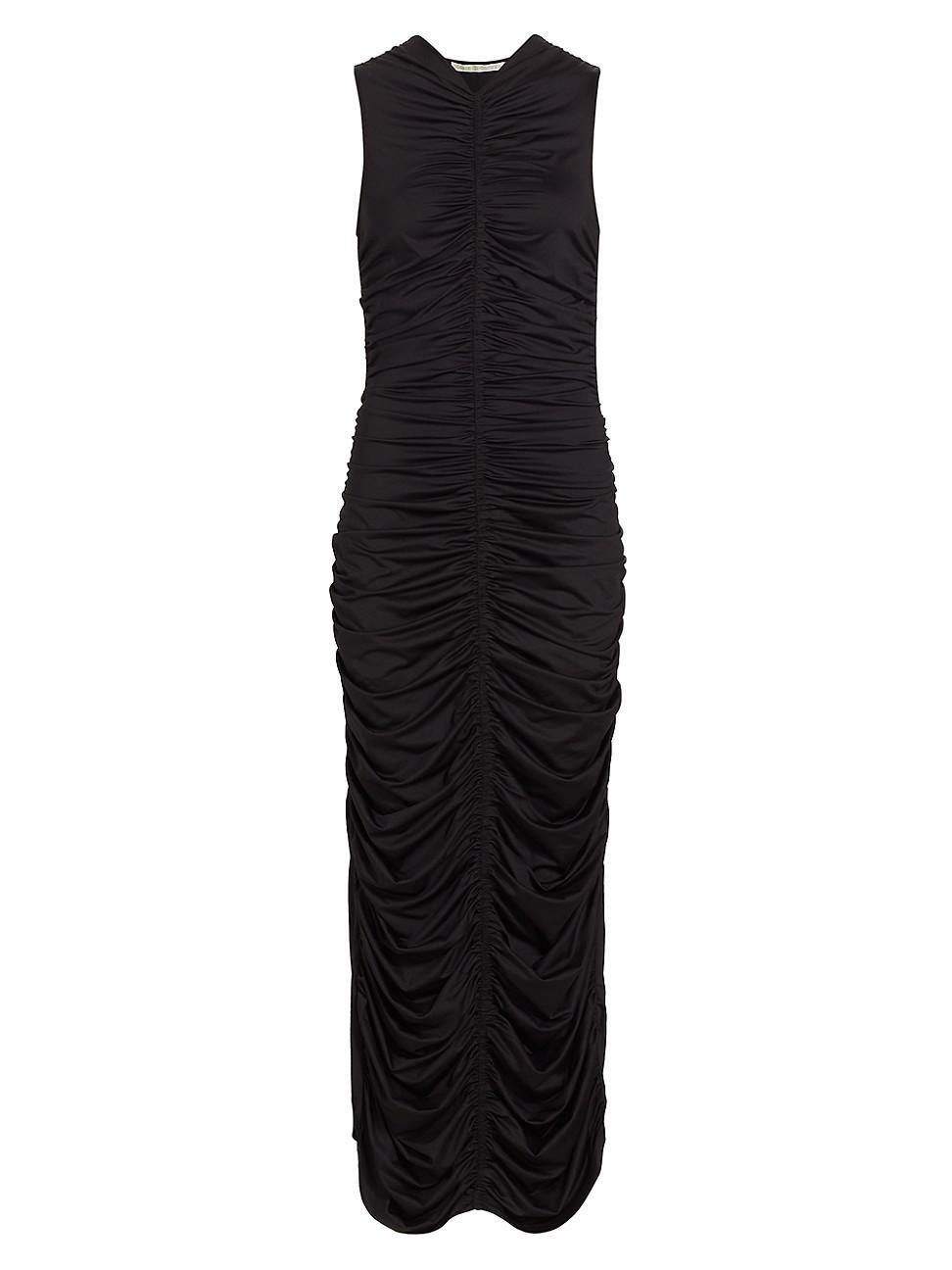 Womens Roxie Ruched Maxi Dress Product Image