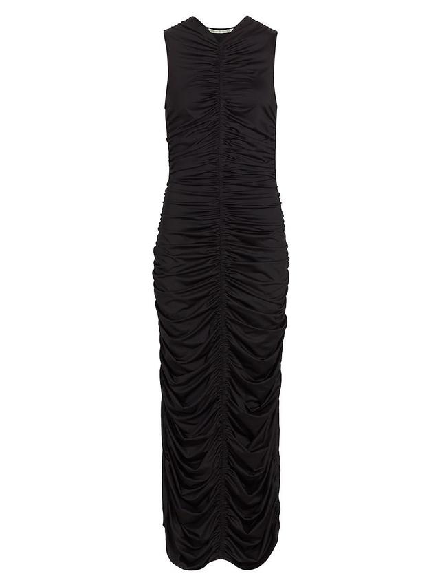 Womens Roxie Ruched Maxi Dress Product Image