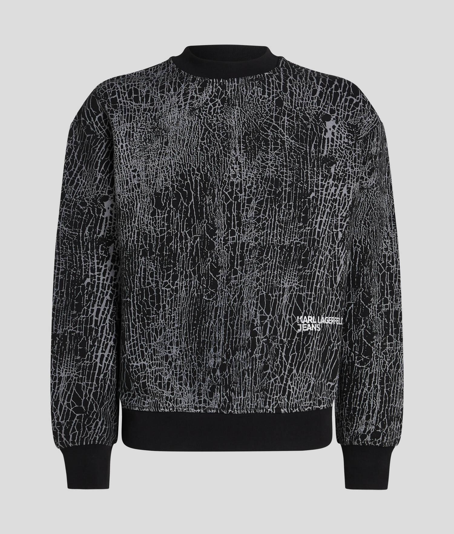 KLJ CRACKED SWEATSHIRT Product Image