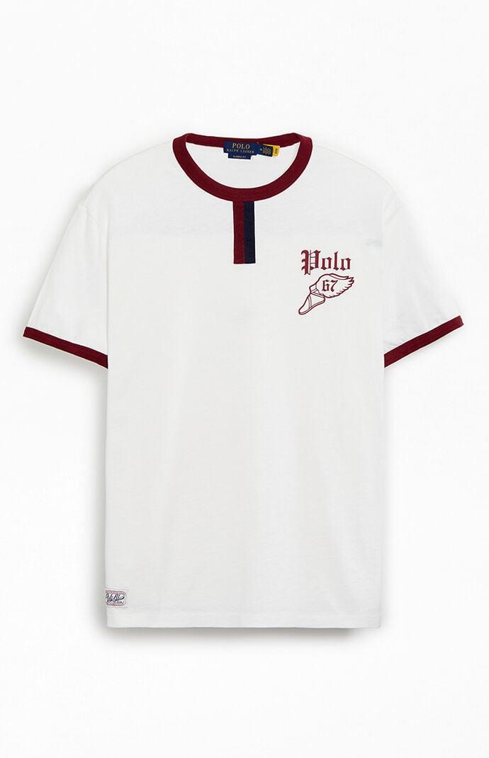 Polo Ralph Lauren Mens Classic-Fit Logo Slub Jersey T-Shirt - Nevis Product Image