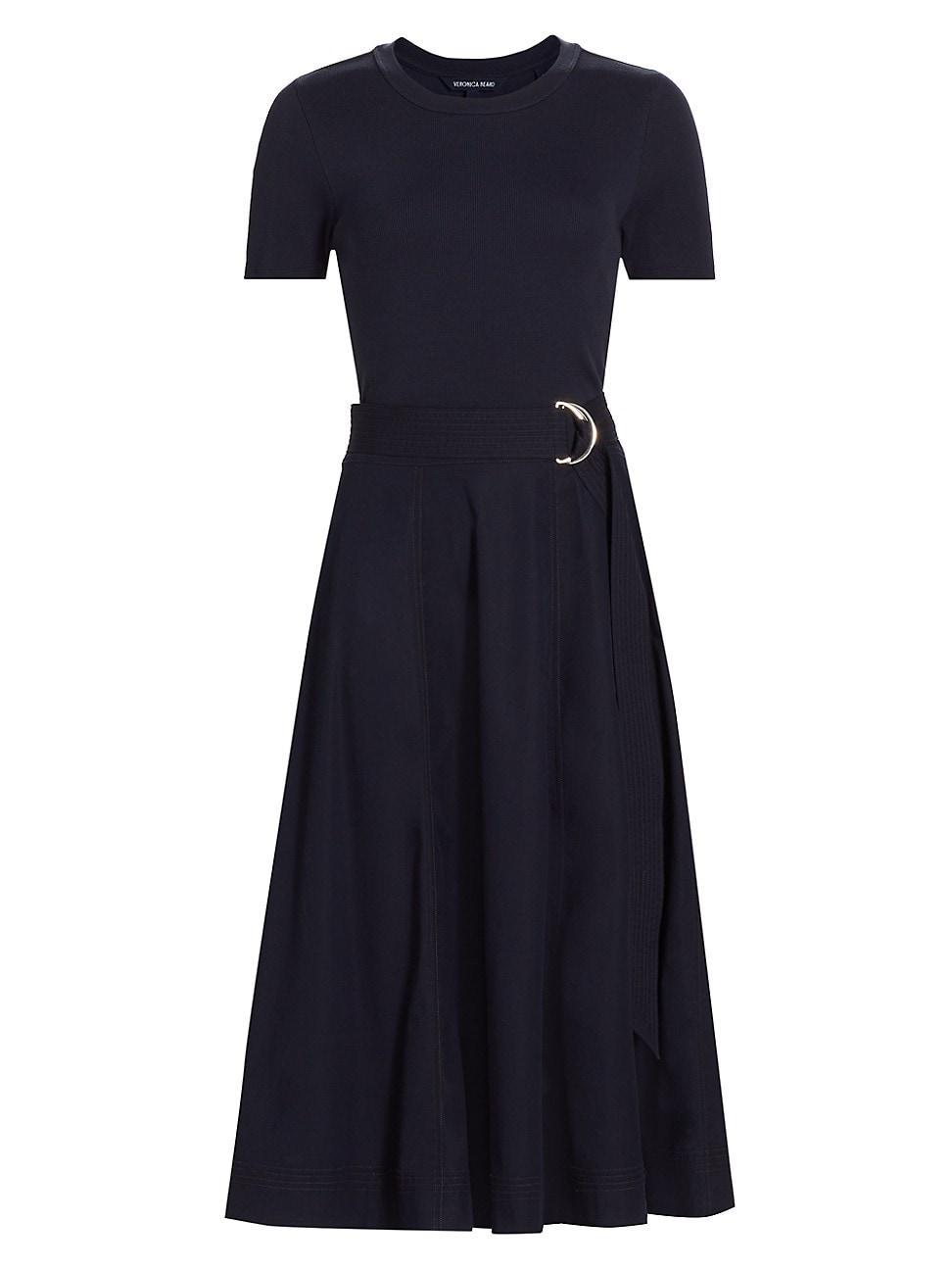 Womens Facia T-Shirt Belted Midi-Dress Product Image