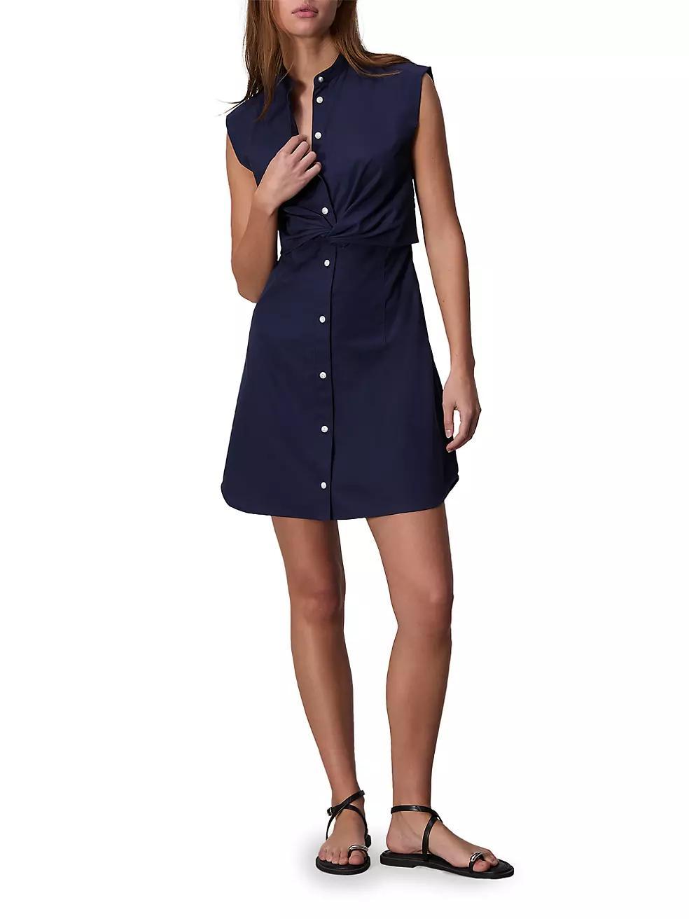 Louisa Cotton Poplin Shirtdress Product Image