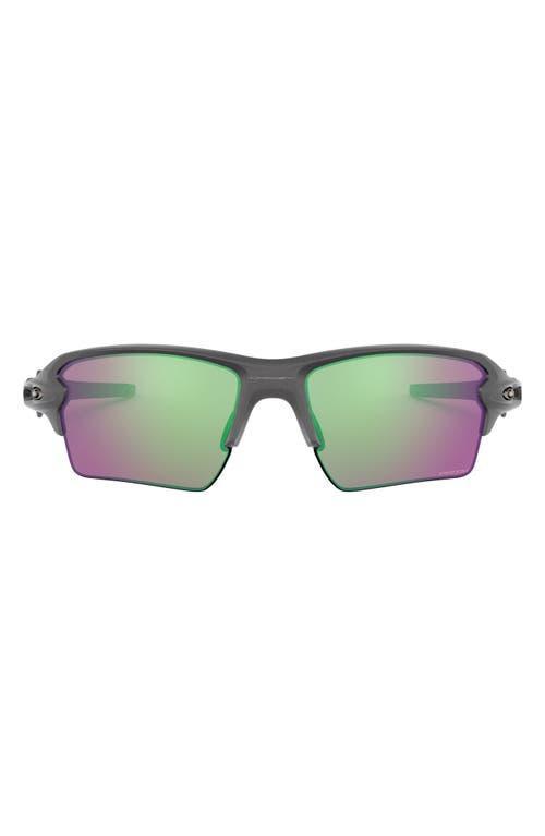 Oakley Mens OO9188 Flak 2.0 XL 59mm Rectangle Sunglasses - Matte Black Camoflauge/Prizm Ruby Product Image