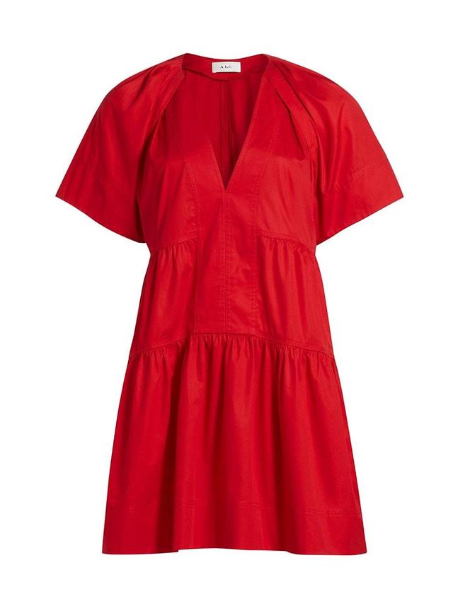 Womens Camila Cotton Minidress Product Image