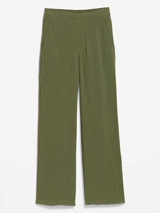 High-Waisted Playa Wide-Leg Pants Product Image