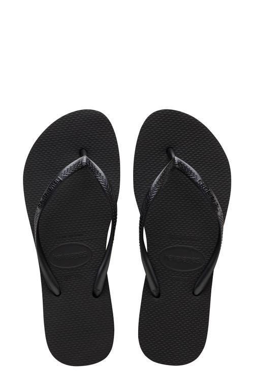 havaianas Womens Slim Flatform Thong Sandals Product Image