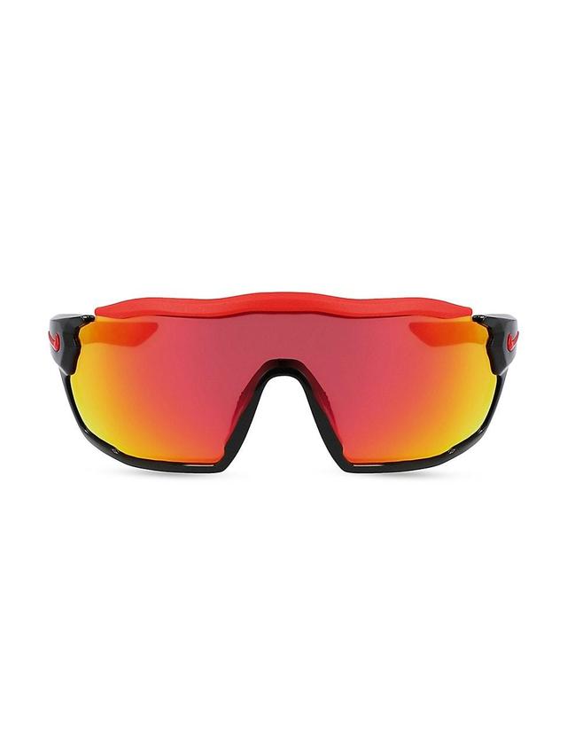 Mens Sport 58MM Acetate Rectangular Sunglasses Product Image