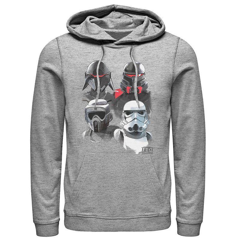 Mens Star Wars Imperial College Pullover Sweatshirt Athletic Grey Product Image