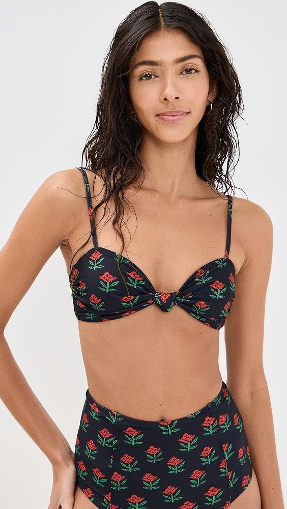 RHODE Anja Bikini Top | Shopbop Product Image