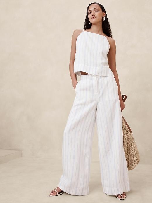 Linen Pull-On Pant Product Image