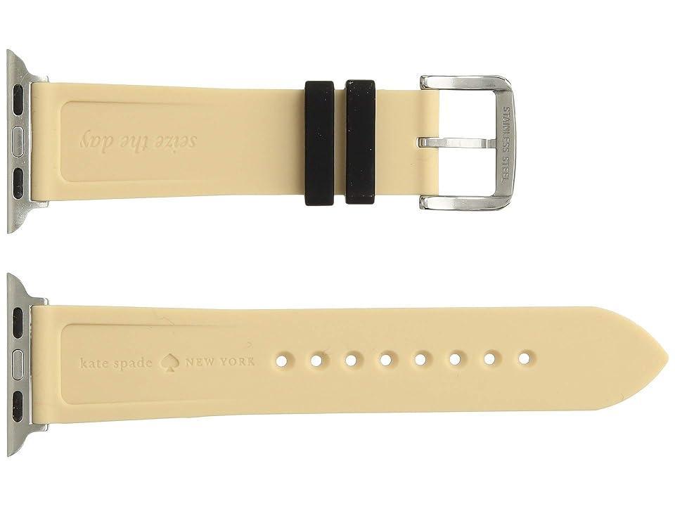 Kate Spade New York Apple Straps - KSS0022 (Black/Nude) Watches Product Image