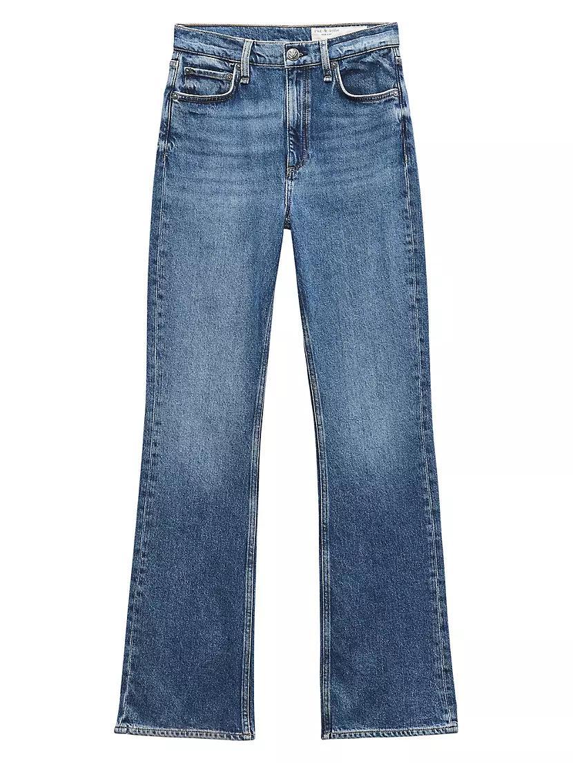 Peyton High-Rise Boot-Cut Jeans Product Image