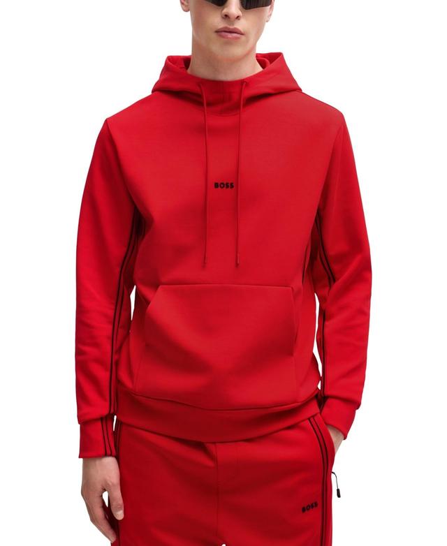 Mens Regular Fit Hoodie with Logo Detail Product Image