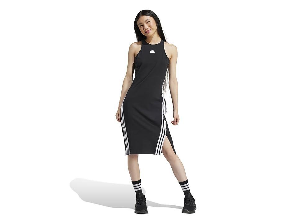 adidas Future Icons 3-Stripes Dress Black L Womens Product Image