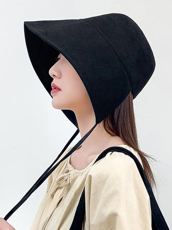 Going Out Solid Color Sun Protection Fisherman Hat product image