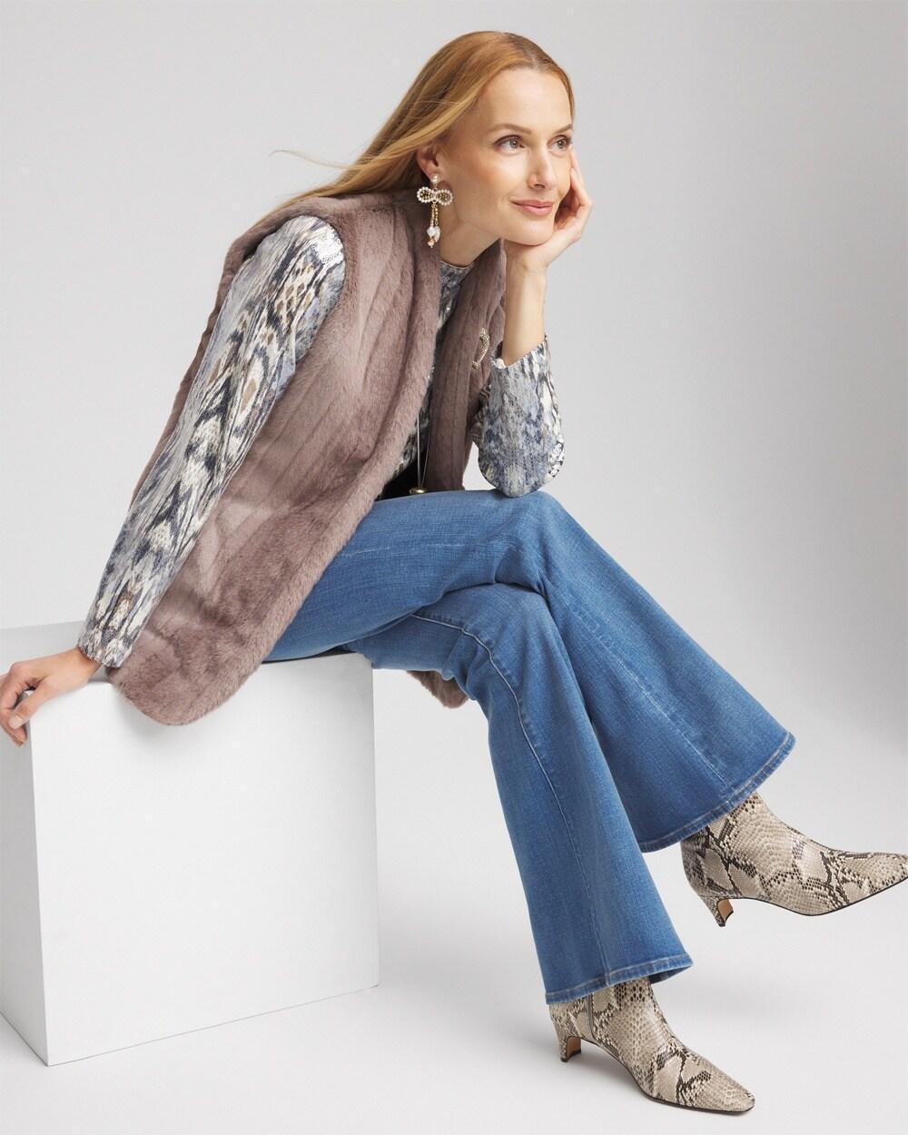 Faux Fur Vest Product Image