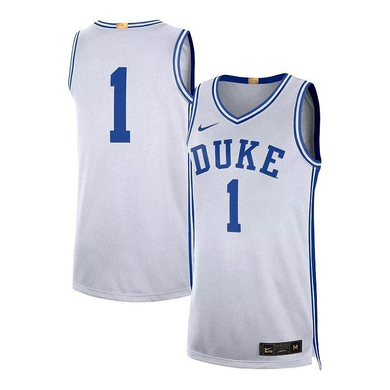 Mens Nike #1 Duke Blue Devils Limited Authentic Jersey Product Image